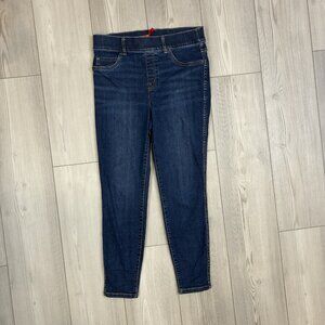 Spanx Skinny Ankle Jeans Women's Size Medium Blue Medium Wash Denim #20342Q